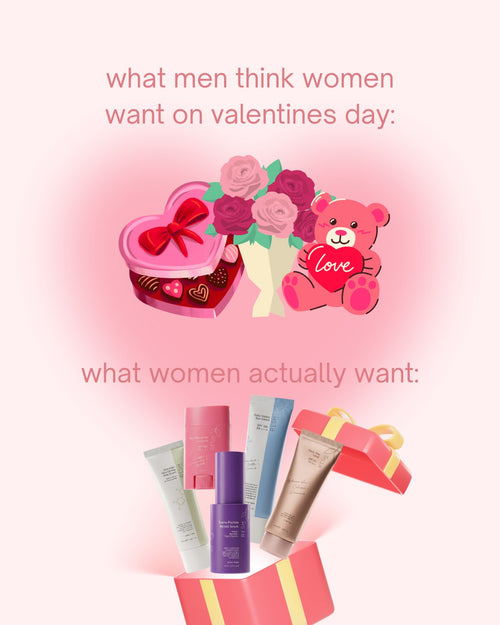 Roses are red, violets are blue… but I’d rather have skincare than flowers from you🌹✨ #ValentinesSkincare